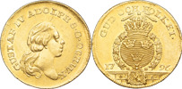 GUSTAV IV ADOLF (1792-1809). STOCKHOLM. Dukat 1796.