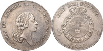 GUSTAV IV ADOLF (1792-1809). STOCKHOLM. Riksdaler 1797.