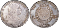 GUSTAV IV ADOLF (1792-1809). STOCKHOLM. Riksdaler 1801.