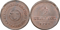 GUSTAV IV ADOLF (1792-1809). AVESTA. 1/2 skilling riksgälds 1799.