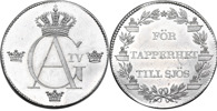 GUSTAV IV ADOLF (1792-1809). För tapperhet till sjöss.