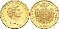 KARL XIV JOHAN (1818-1844). STOCKHOLM. 4 dukater 1843.