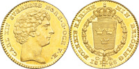 KARL XIV JOHAN (1818-1844). STOCKHOLM. Dukat 1825.