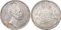 OSKAR I (1844-1859). Riksdaler specie 1848.