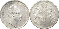 OSKAR I (1844-1859). 4 riksdaler riksmynt 1857.