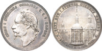 OSKAR I (1844-1859). Minnespenning till kungens begravning 1859.