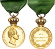 OSKAR I (1844-1859). För medborgerlig förtjänst.