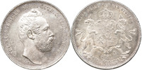KARL XV (1859-1872). Riksdaler riksmynt 1871.