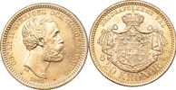 OSKAR II (1872-1907). 20 kronor 1885.