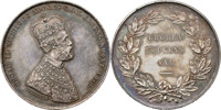 OSKAR II (1872-1907). Minnespenning till kungens kröning 1873.
