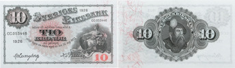 10 kronor 1926. CC,053446.