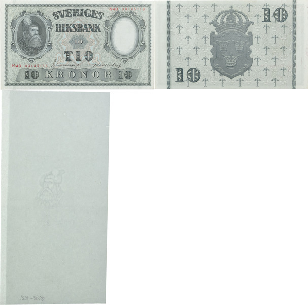 10 kronor 1940. 00143118.