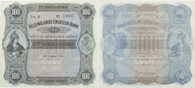 HELSINGLANDS ENSKILDA BANK. 100 kronor 1879.