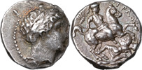 GREEK COINS. KINGDOM OF PAEONIA. Patraos. (340-315 B.C.). AR tetradrachm.