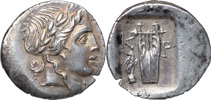 GREEK COINS. LYCIA, KRAGOS. (After 168 B.C.). AR drachm.