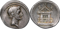 Roman Empire. AUGUSTUS (27 B.C.-A.D. 14). AR denarius.