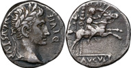 Roman Empire. AUGUSTUS (27 B.C.-A.D. 14). AR denarius. 