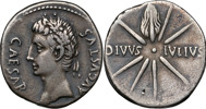 Roman Empire. AUGUSTUS (27 B.C.-A.D. 14). AR denarius.