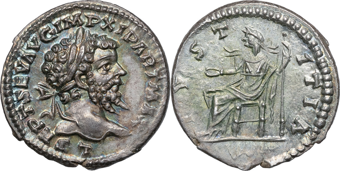 Roman Empire. SEPTIMIUS SEVERUS (A.D. 193-211). AR denarius.