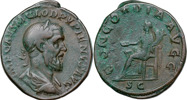 Roman Empire. PUPIENUS (A.D. 238). AE sestertius.