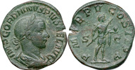 Roman Empire. GORDIAN III (A.D. 238-244). AE sestertius. 