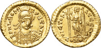 Roman Empire. LEO I (A.D. 457-474). AV solidus.