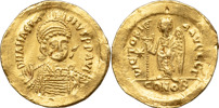 BYZANTINE COINS. ANASTASIUS (A.D 491-518). AV solidus. 