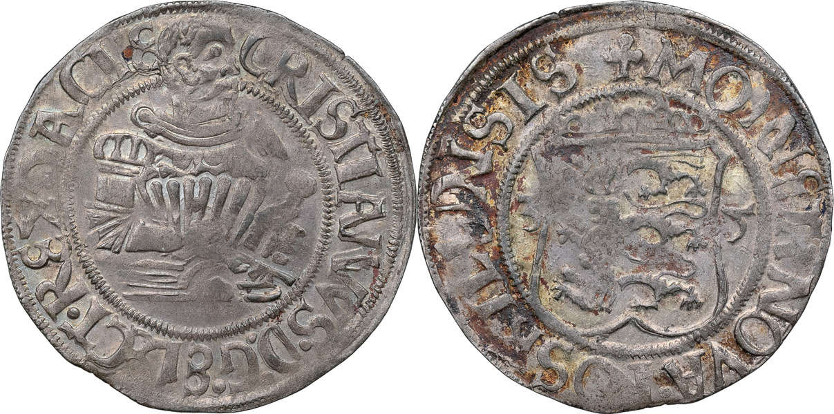DANMARK / DENMARK. Christian III (1534-1559). ROSKILDE.