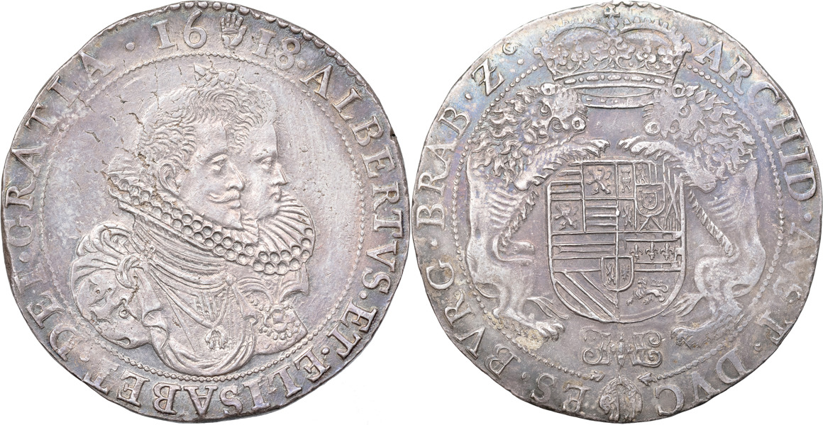 NEDERLÄNDERNA / THE NETHERLANDS. Albert & Isabella (1598-1621). BRABANT.