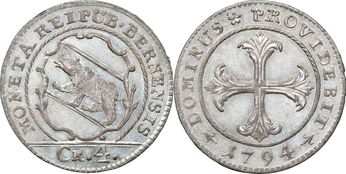 SCHWEIZ / SWITZERLAND. BERN. Batzen 1794.
