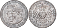 TYSKA STATER / GERMN STATES. SACHSEN. 5 mark 1909.