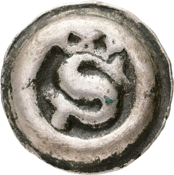 ALBREKT AV MECKLENBURG (1364-1389). Penning