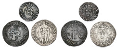 JOHAN III (1568-1592). Lot of 3