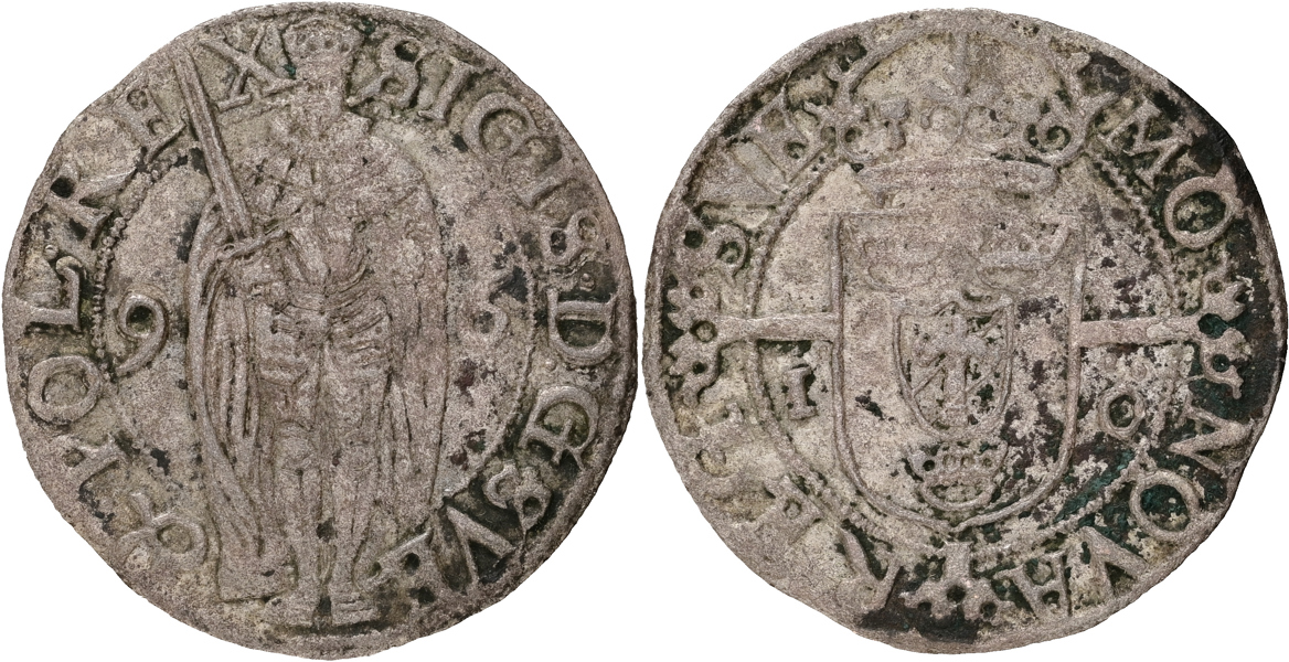 SIGISMUND (1592-1599). Öre 1596