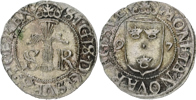 SIGISMUND (1592-1599). 1/2 öre 1597