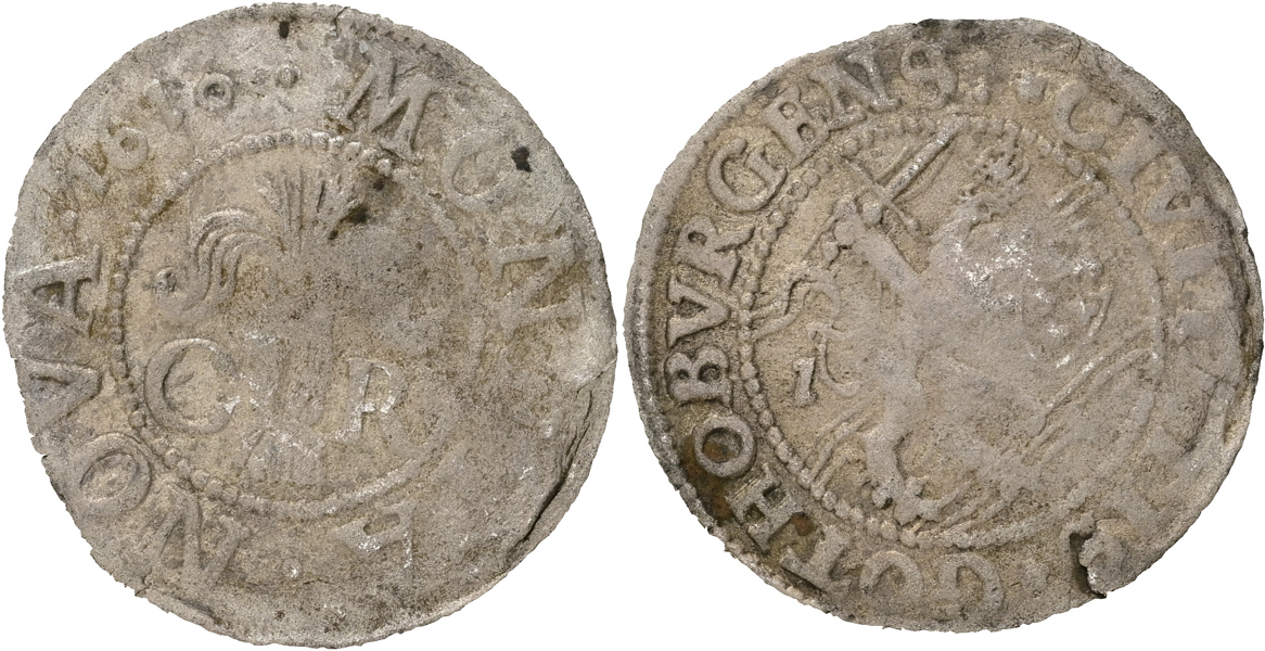 KARL IX (1604-1611). Öre 1610