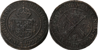 KRISTINA (1632-1654). Öre 1647