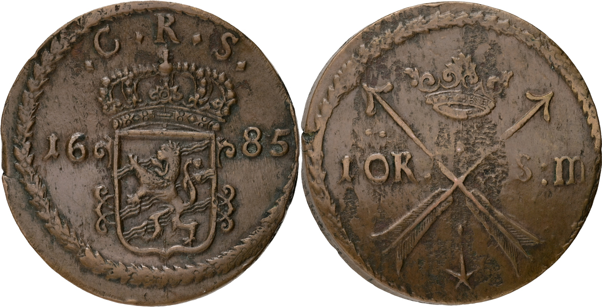 KARL XI (1660-1697). Öre SM 1686