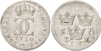 KARL XII (1697-1718). 5 öre 1710