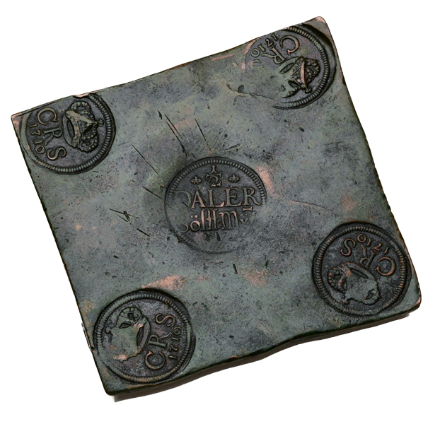 KARL XII (1697-1718). 1/2 daler SM 1710