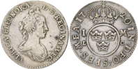 ULRIKA ELEONORA (1718-1720). Mark 1720