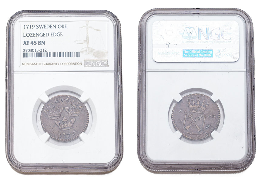 ULRIKA ELEONORA (1718-1720). Öre 1719