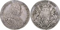 FREDRIK (1720-1751). Riksdaler 1725