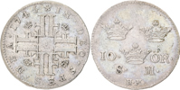 FREDRIK (1720-1751). 10 öre 1745
