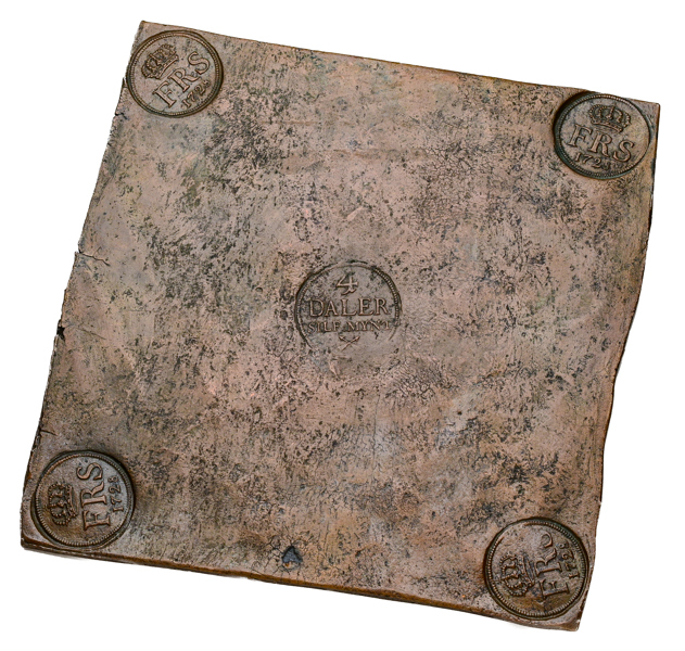 FREDRIK (1720-1751). 4 daler SM 1728