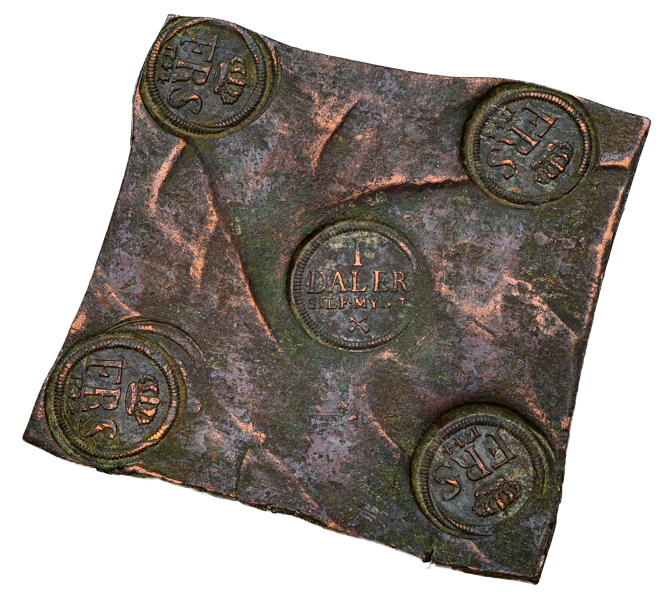 FREDRIK (1720-1751). Daler SM 1744