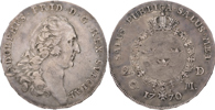 ADOLF FREDRIK (1751-1771). 2 daler SM 1770