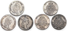 GUSTAV III (1771-1792). Lot of 3