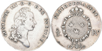 GUSTAV III (1771-1792). 2/3 riksdaler 1779