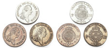 GUSTAV III (1771-1792). Lot of 3